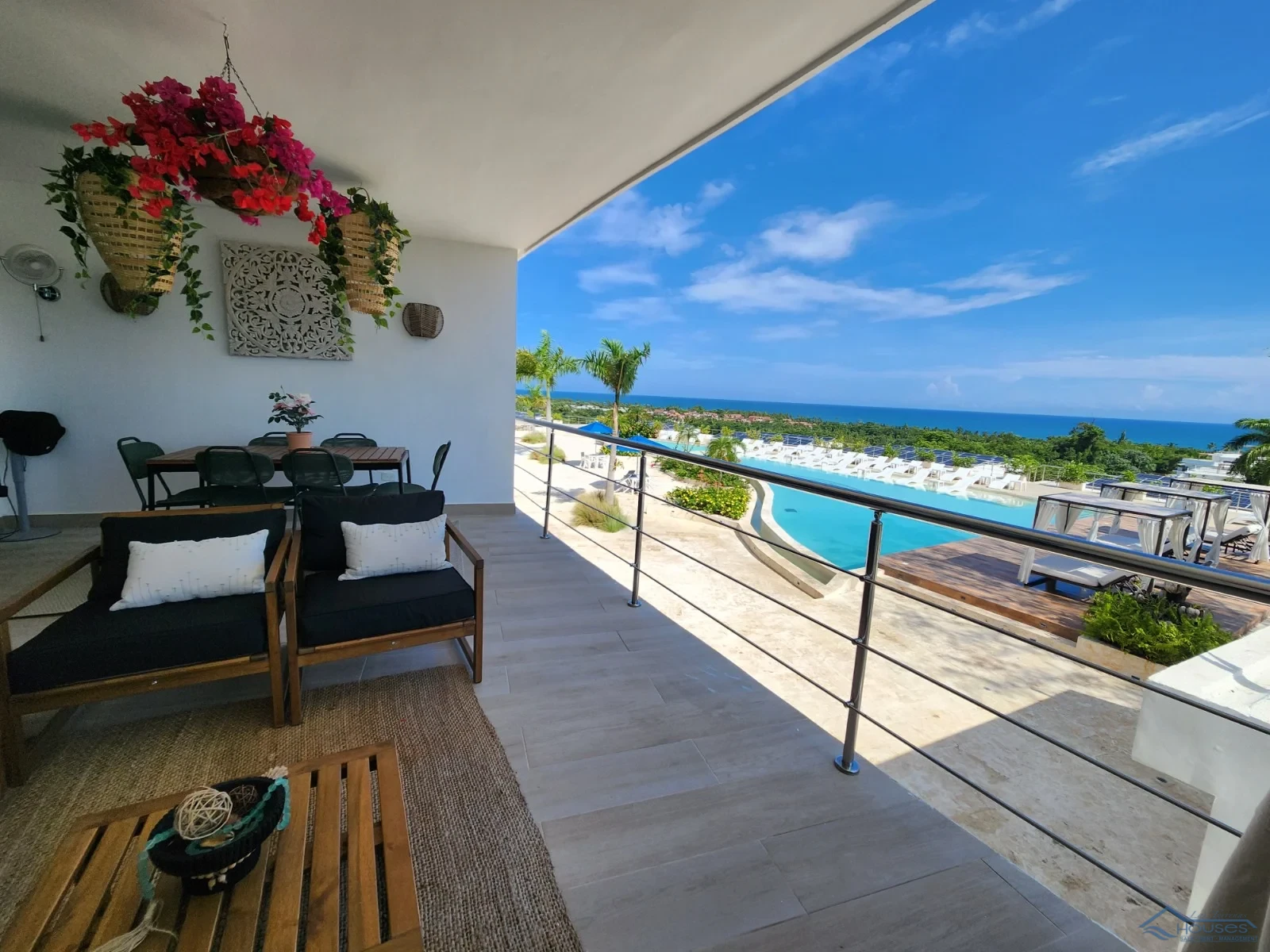 Ocean View Condo for Sale in Spirit of Terrenas with Covered Terrace, Private Jacuzzi & CONFOTUR